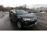 2018 Shadow Black Ford Explorer Limited 4WD #132181705