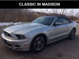 2014 Ingot Silver Ford Mustang V6 Premium Convertible #132188530