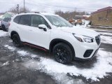 2019 Crystal White Pearl Subaru Forester 2.5i Sport #132202889
