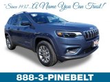 2019 Blue Shade Pearl Jeep Cherokee Latitude Plus 4x4 #132188402