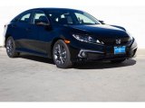 2019 Crystal Black Pearl Honda Civic EX Sedan #132222343