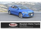 2017 Electric Blue Hyundai Elantra Limited #132222202