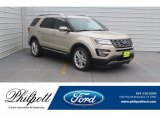 2017 White Gold Ford Explorer Limited #132222402