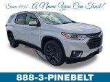 2019 Pearl White Chevrolet Traverse RS AWD #132222211