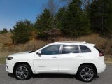 2019 Pearl White Jeep Cherokee Overland 4x4 #132245453