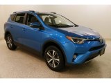 2016 Electric Storm Blue Toyota RAV4 XLE #132245737