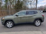 Olive Green Pearl Jeep Compass in 2019