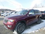 2019 Velvet Red Pearl Jeep Grand Cherokee Limited 4x4 #132245663