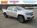 2019 Silver Ice Metallic Chevrolet Colorado WT Crew Cab 4x4 #132245575