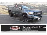 2016 Cyber Gray Metallic GMC Canyon SLT Crew Cab 4x4 #132267298