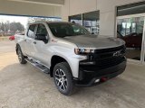 2019 Silver Ice Metallic Chevrolet Silverado 1500 LT Z71 Trail Boss Crew Cab 4WD #132284006