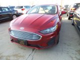 2019 Ruby Red Ford Fusion Hybrid SE #132294158