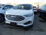 2019 White Platinum Ford Edge Titanium #132294123