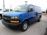 2019 Kinetic Blue Metallic Chevrolet Express 2500 Cargo WT #132294242