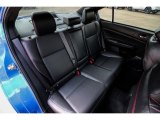 2018 Subaru WRX Limited Rear Seat