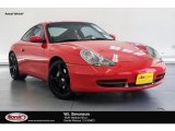 2001 Guards Red Porsche 911 Carrera 4 Coupe #132318503