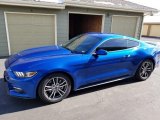 2017 Lightning Blue Ford Mustang Ecoboost Coupe #132318381