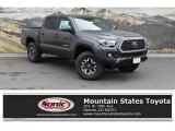 2019 Magnetic Gray Metallic Toyota Tacoma TRD Off-Road Double Cab 4x4 #132318412