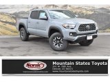 2019 Cement Gray Toyota Tacoma TRD Off-Road Double Cab 4x4 #132318411