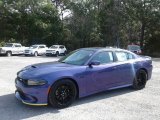 2019 Plum Crazy Pearl Dodge Charger R/T Scat Pack #132342417