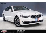 2019 Mineral White Metallic BMW 5 Series 530e iPerformance Sedan #132342256
