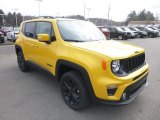 Solar Yellow Jeep Renegade in 2019