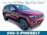 2019 Velvet Red Pearl Jeep Grand Cherokee Limited 4x4 #132342064