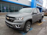 Satin Steel Metallic Chevrolet Colorado in 2019