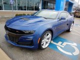 Riverside Blue Metallic Chevrolet Camaro in 2019