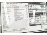 2019 Mercedes-Benz AMG GT 63 Window Sticker