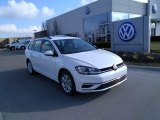 2019 Pure White Volkswagen Golf SportWagen S 4Motion #132419708