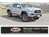 2019 Cement Gray Toyota Tacoma TRD Off-Road Double Cab 4x4 #132419501