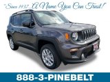 2019 Granite Crystal Metallic Jeep Renegade Latitude 4x4 #132419538