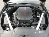 2019 Kia Stinger GT AWD 3.3 Liter GDI Turbocharged DOHC 24-Valve CVVT V6 Engine