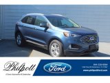 2019 Blue Metallic Ford Edge SEL #132475603