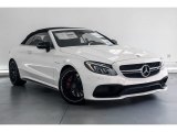 2018 Mercedes-Benz C 63 S AMG Cabriolet Front 3/4 View