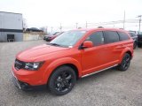 2019 Blood Orange Dodge Journey Crossroad AWD #132493561