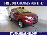 2019 Ruby Red Metallic Ford EcoSport SE 4WD #132493524
