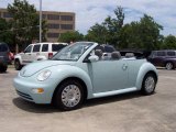 2005 Aquarius Blue Volkswagen New Beetle GL Convertible #13243085
