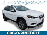 2019 Bright White Jeep Cherokee Limited 4x4 #132521957