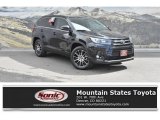 2018 Midnight Black Metallic Toyota Highlander SE AWD #132537872