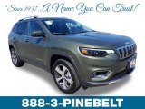 2019 Olive Green Pearl Jeep Cherokee Limited 4x4 #132537889