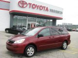 2005 Salsa Red Pearl Toyota Sienna LE #13231429