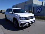 2019 Pure White Volkswagen Atlas SE R-Line 4Motion #132552244