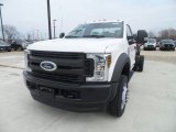 2019 Oxford White Ford F550 Super Duty XL Regular Cab 4x4 Chassis #132581464