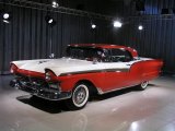 Red Ford Fairlane in 1957