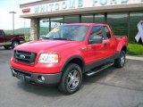 2007 Bright Red Ford F150 FX4 SuperCab 4x4 #13228909