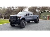 2011 Sterling Gray Metallic Ford F350 Super Duty Lariat Crew Cab 4x4 Dually #132607794