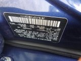 2019 Rogue Sport Color Code for Caspian Blue Metallic - Color Code: RBY