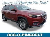 2019 Velvet Red Pearl Jeep Cherokee Latitude Plus 4x4 #132661831